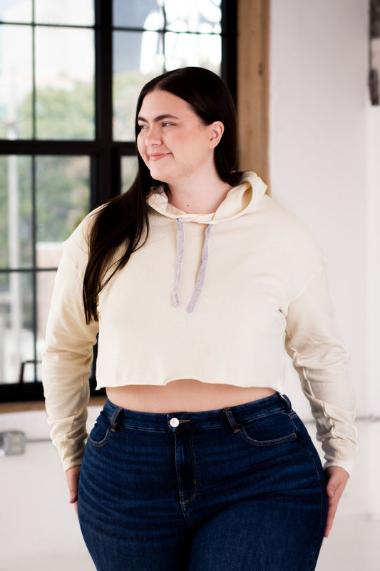 Ladies Cropped Hood